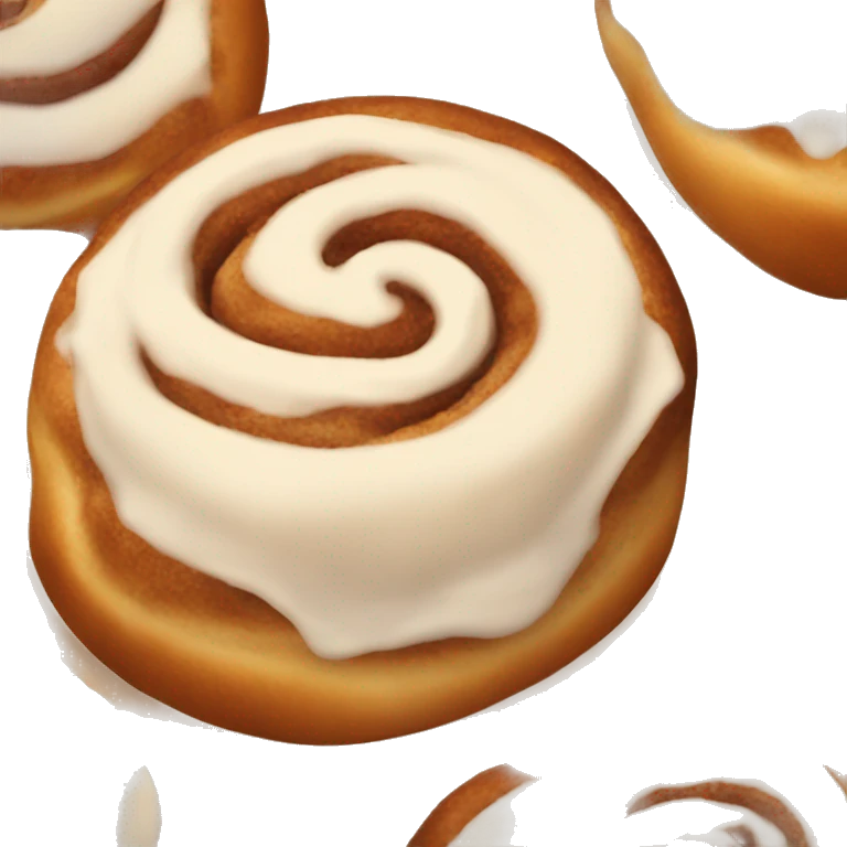 Aesthetic cinnamon roll emoji