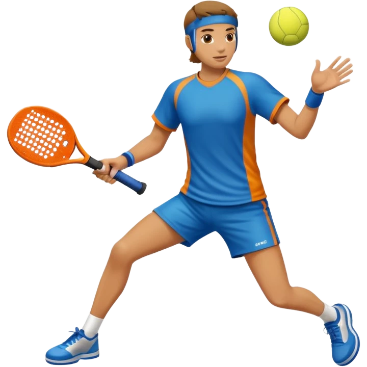 Playing padel emoji