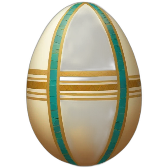 An ancient Egyptian egg emoji