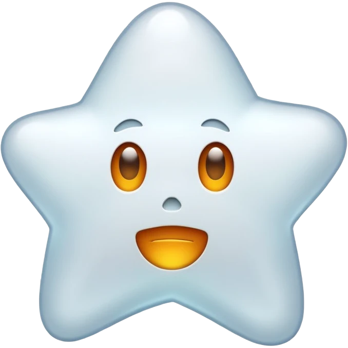 ghost star white emoji