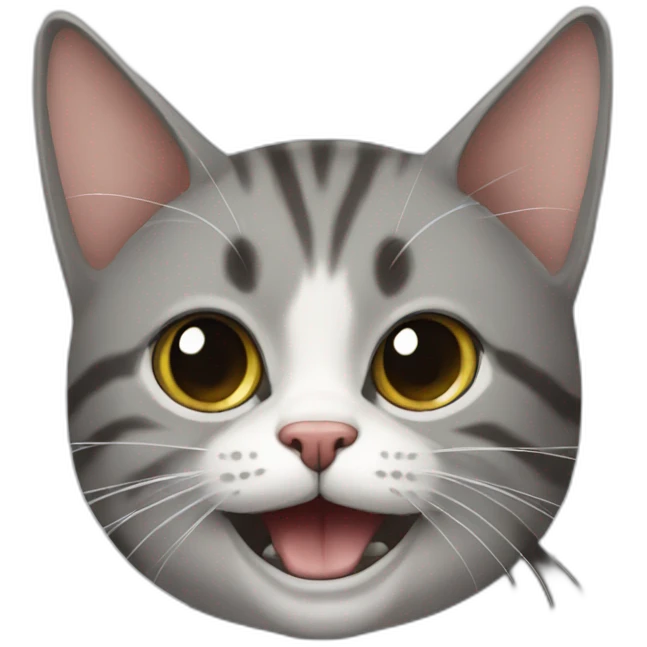 Cat thith botle emoji