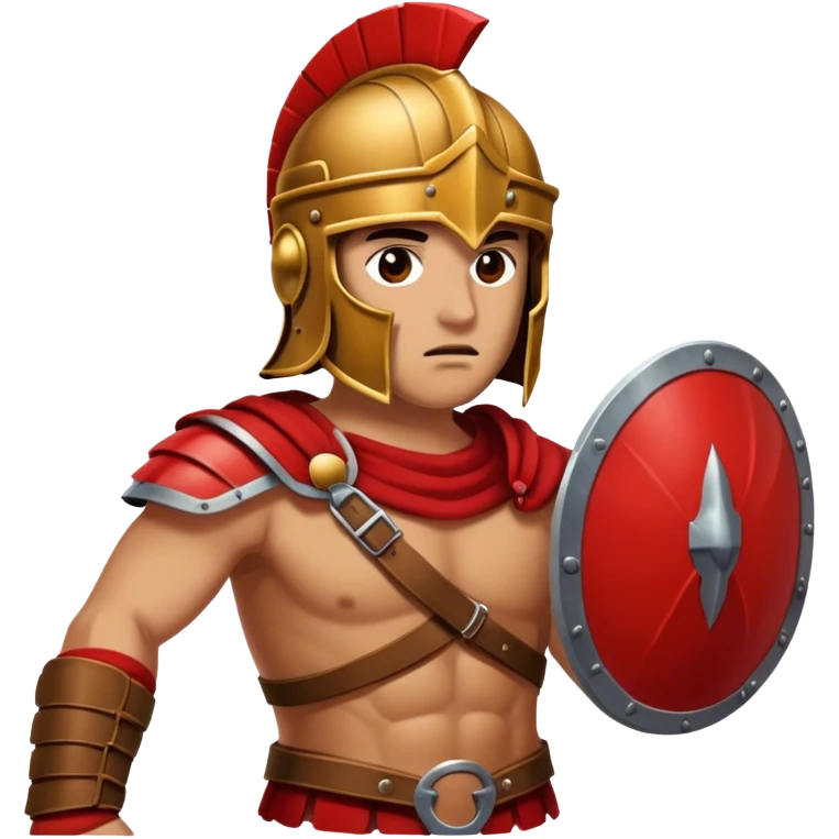  red helmet gladiator emoji