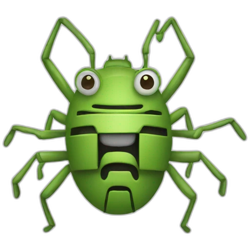 TroubleShooting bug emoji