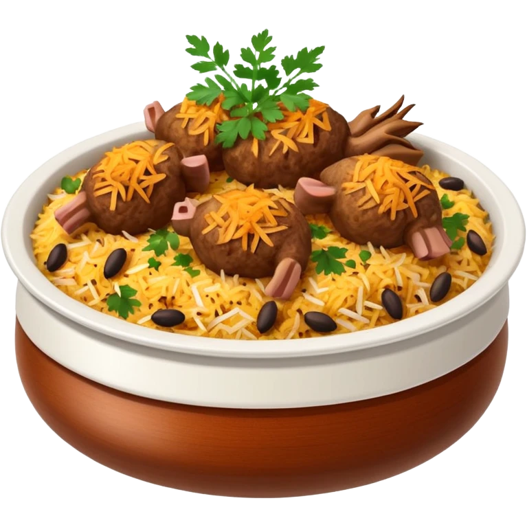 Hyderabadi Mutton Dum Biryani emoji