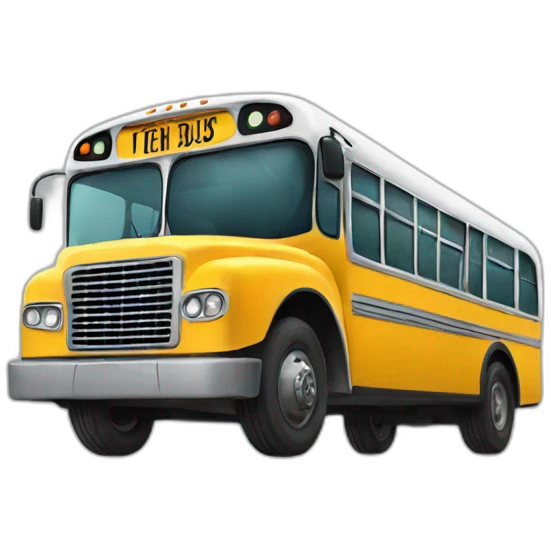 Bus  emoji