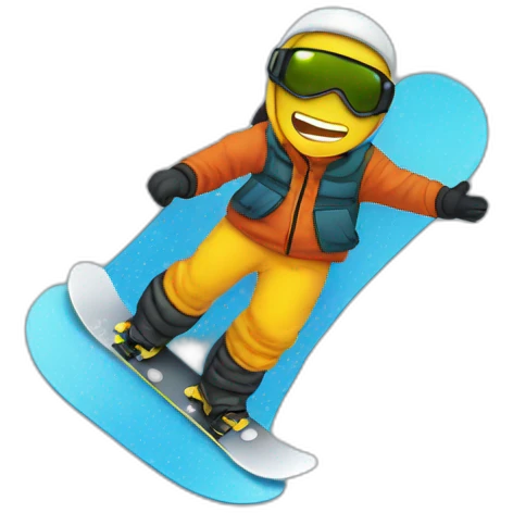 snowboard emoji