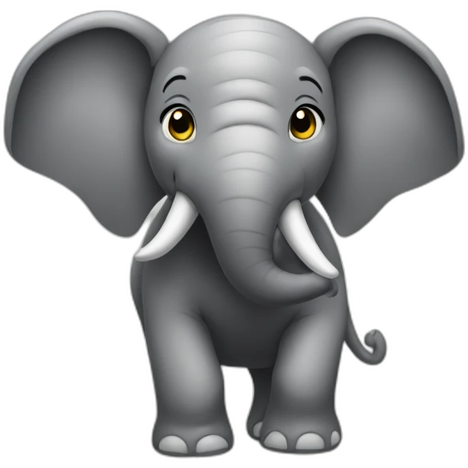 Sexy Elefant emoji