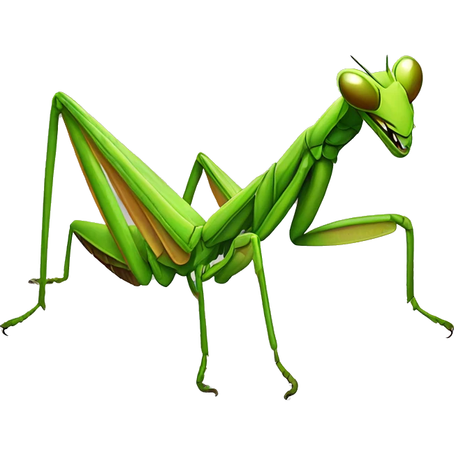 praying mantis  emoji