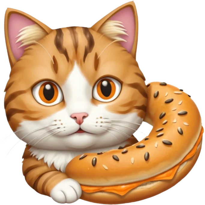 Kedili simit emoji