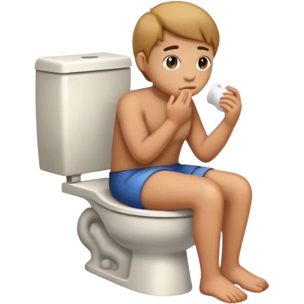 Pooping emoji