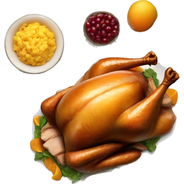 Cooked Turkey  emoji