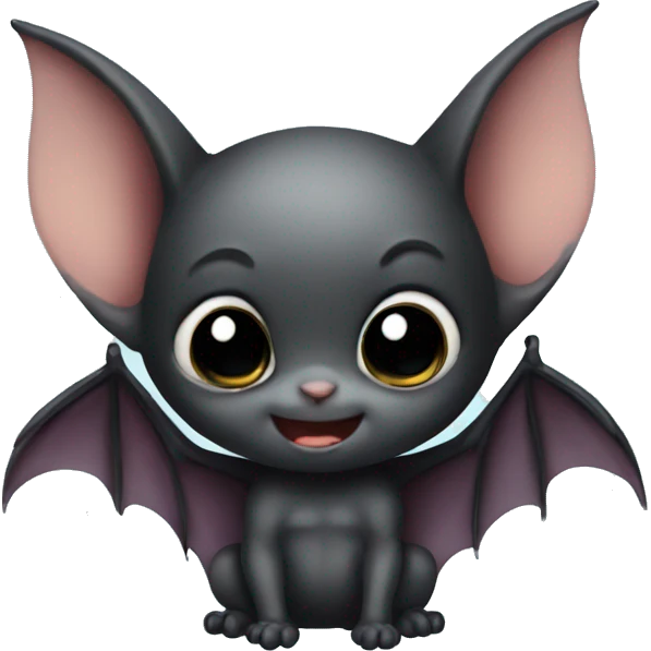 chibi baby bat emoji