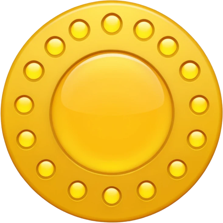 Make, like, a circle, ⭕️ um, that's like, um, there is nothing in it, no, in, I'll send you the image of it, in yellow, and then The things that comes out of it in yellow, yeah. But I need them like a dot, dot, dot, dot. emoji