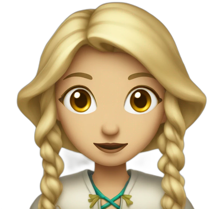 Une fée sorcière emoji