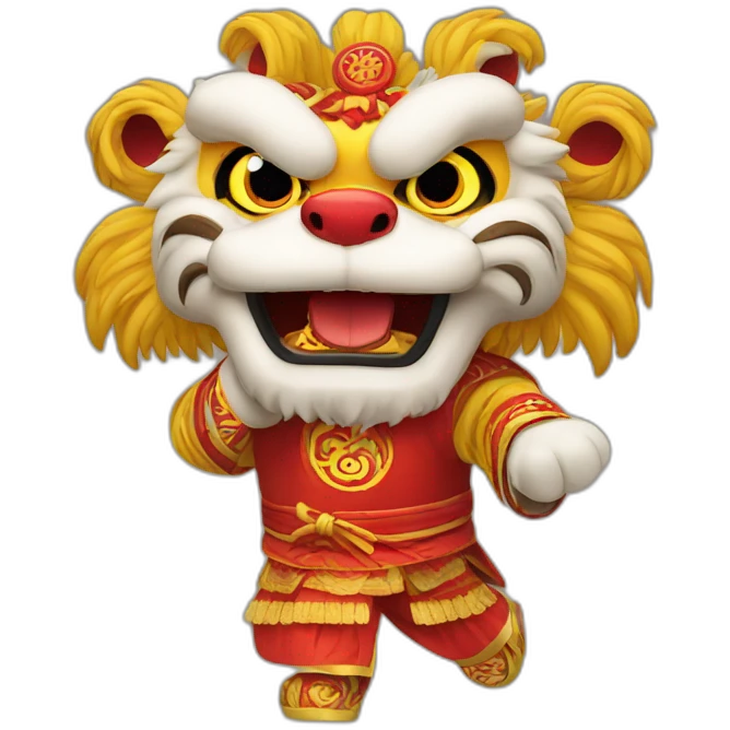 lion dance emoji