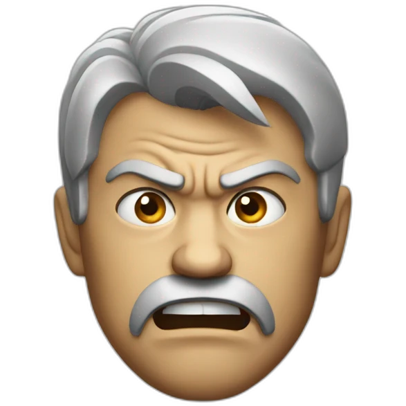 Angry emoji