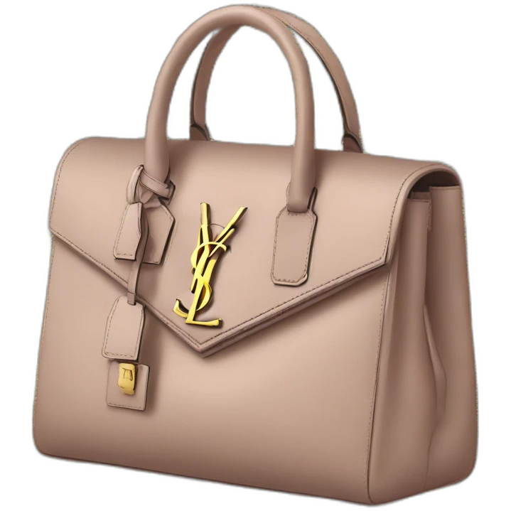 Yves saint laurent bag emoji