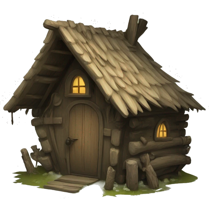 baba yaga’s hut emoji