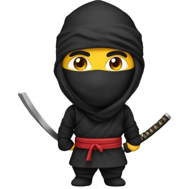 Ninja s nožem  emoji