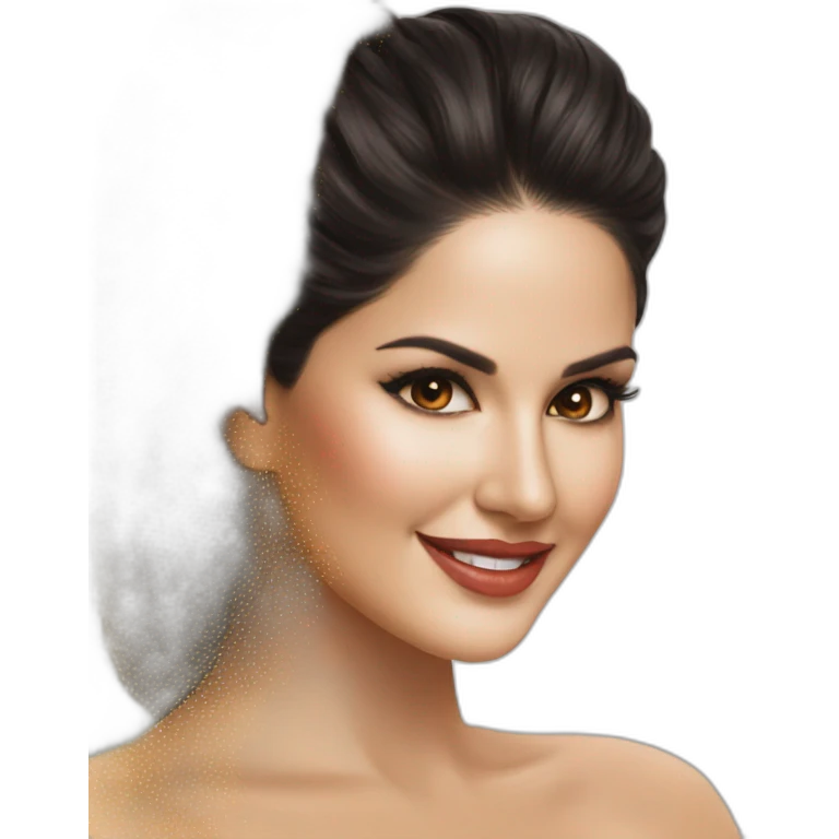 Sunny leone angray face emoji