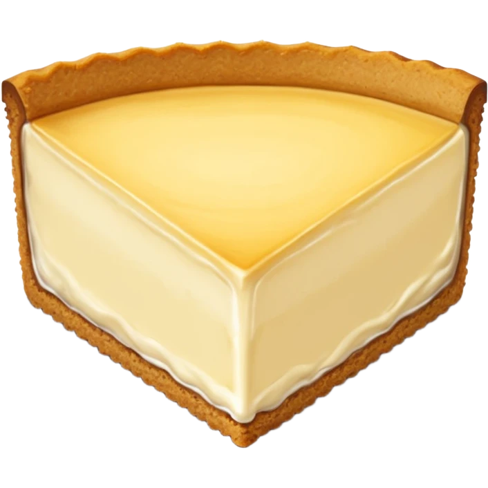 slice of cheesecake emoji