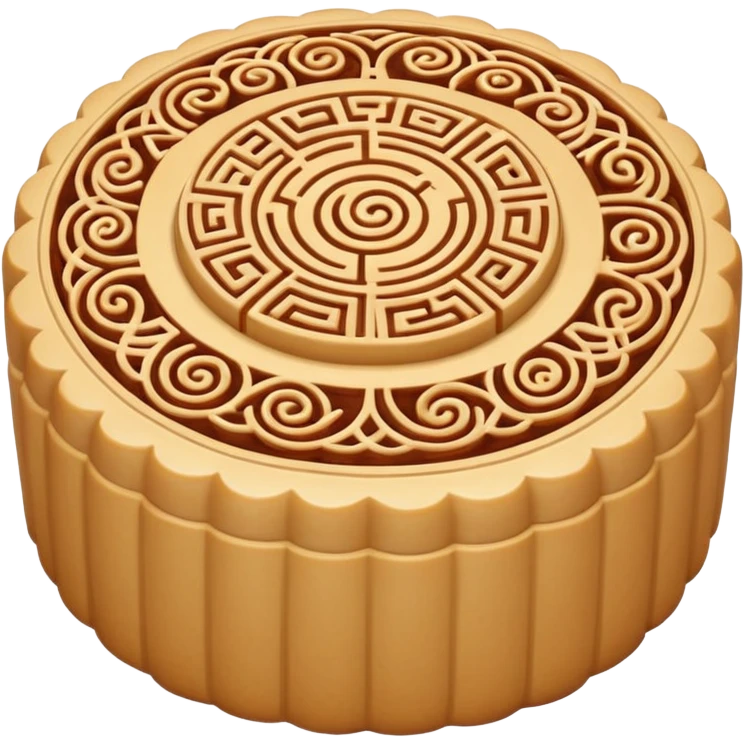 Mooncake emoji