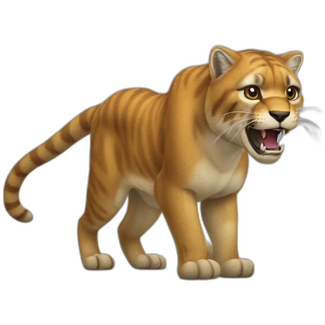 sabre-tooth cat emoji