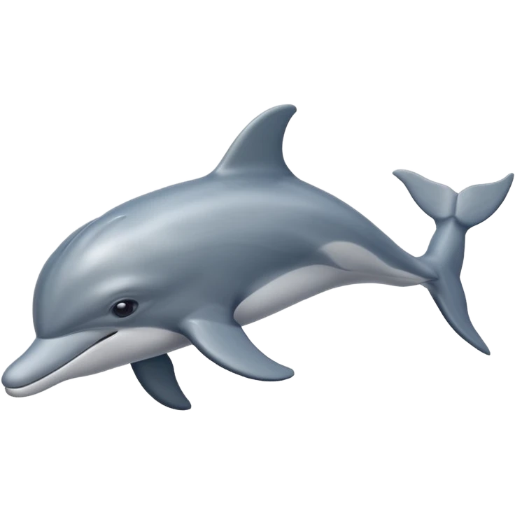 Ένα Ρος δελφίνι emoji