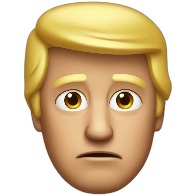 trump confused emoji