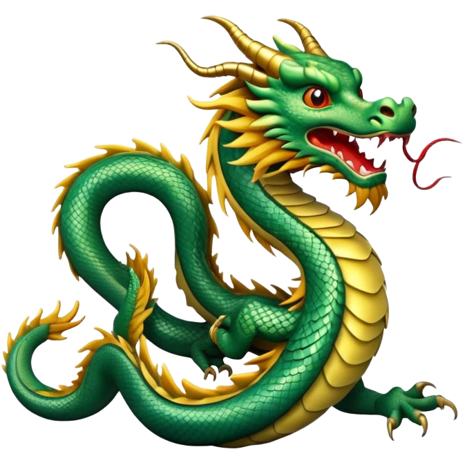Chinese dragon emoji
