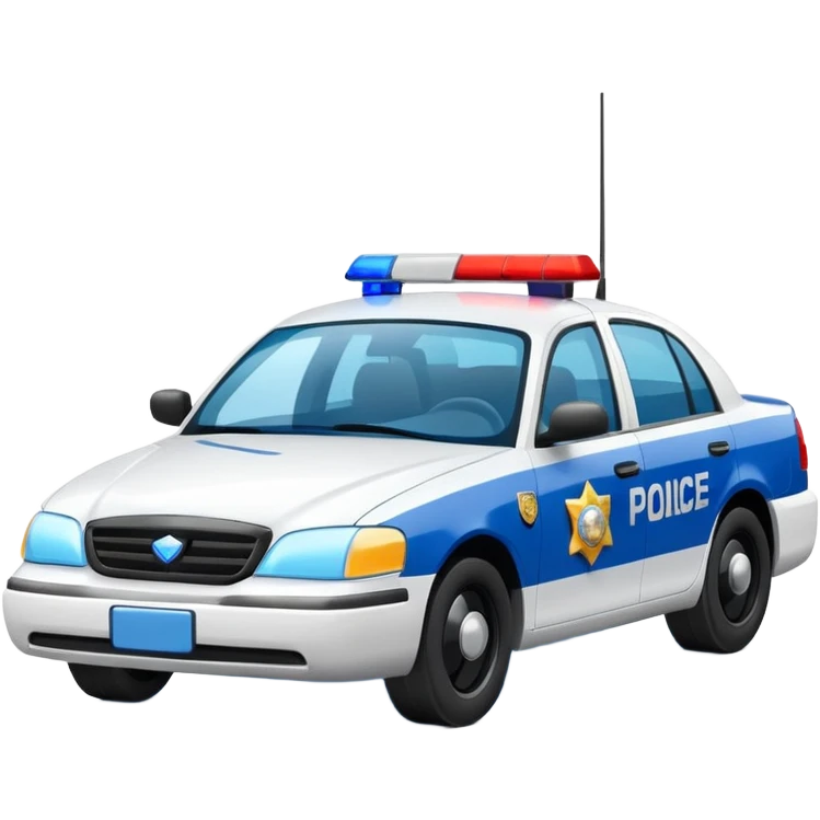 police car emoji