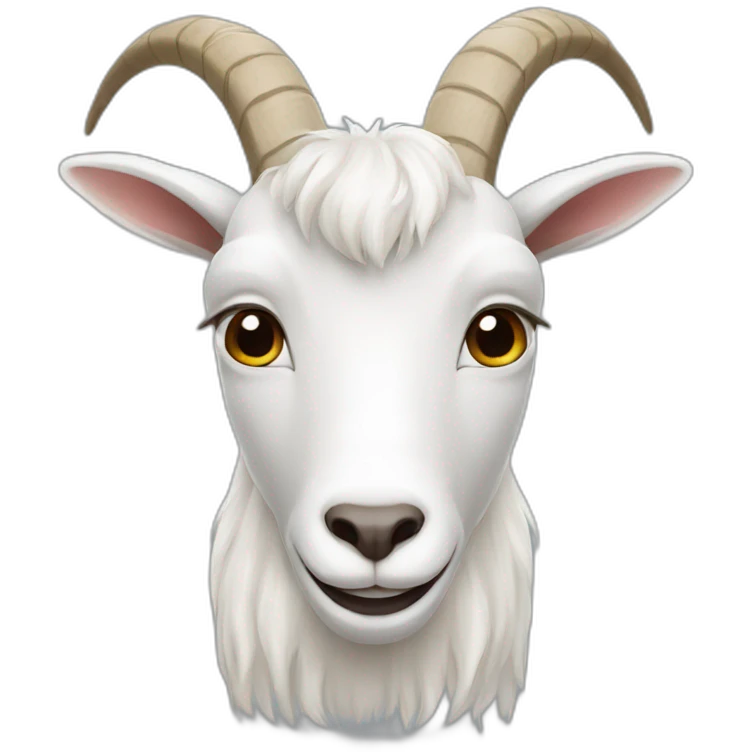 white goat emoji