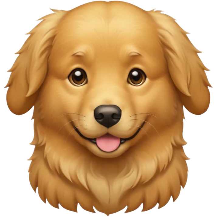 Golden retriever emoji