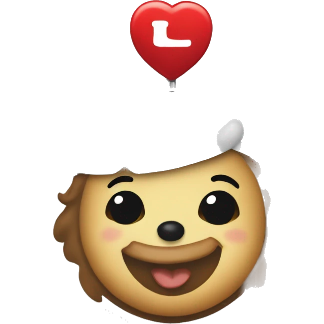 chick fil a sign emoji