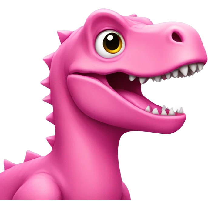 Pink dinosaur  emoji