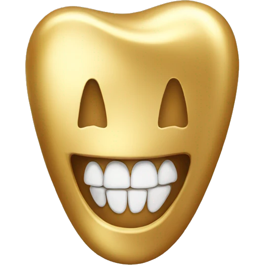 Gold tooth emoji
