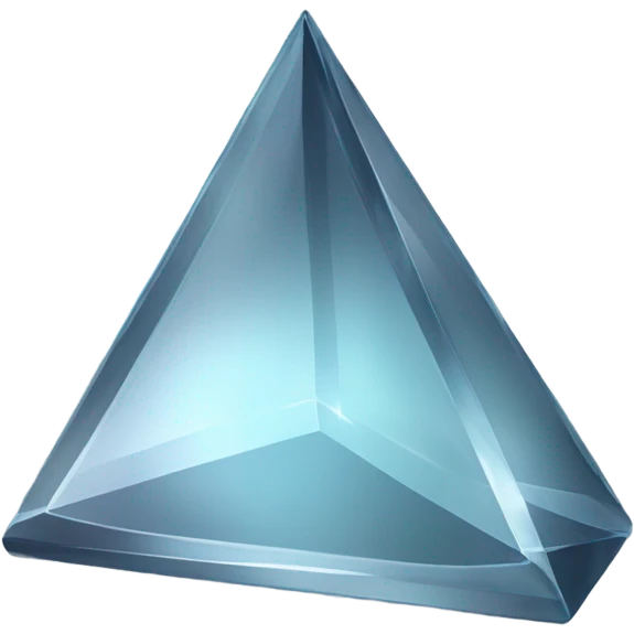 triangular crystal prism emoji