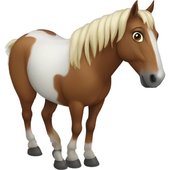 horse lasanga emoji
