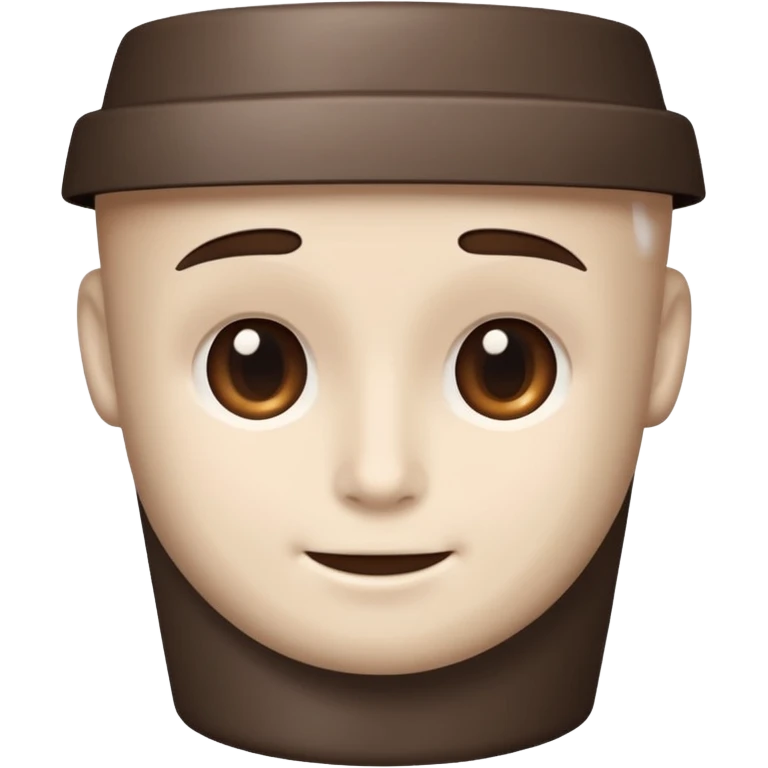 less details on the face, maybe a mix of the cup with 🙂 emoji