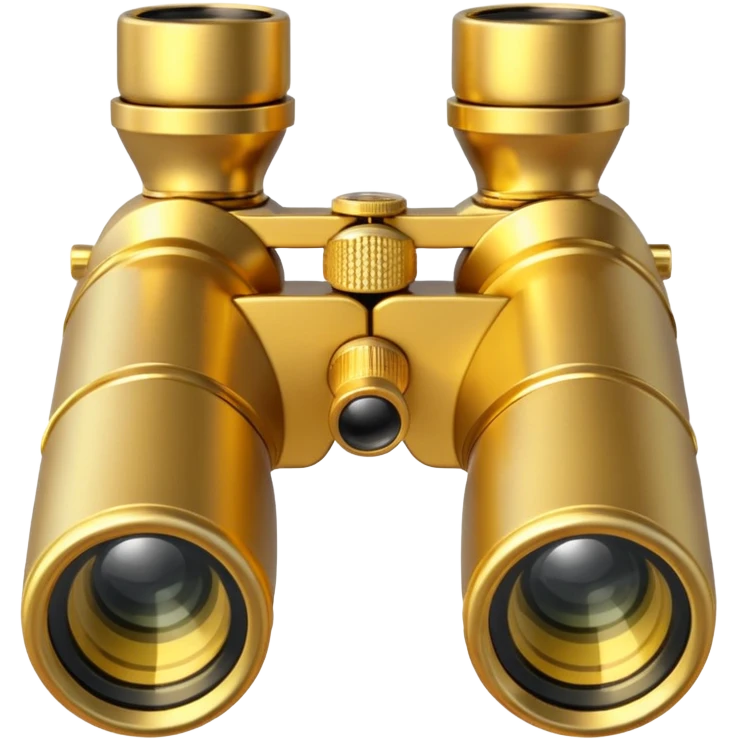 gold binoculars with large lenses emoji