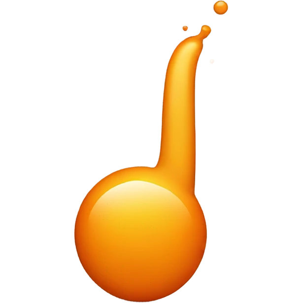 ❗️ in orange emoji