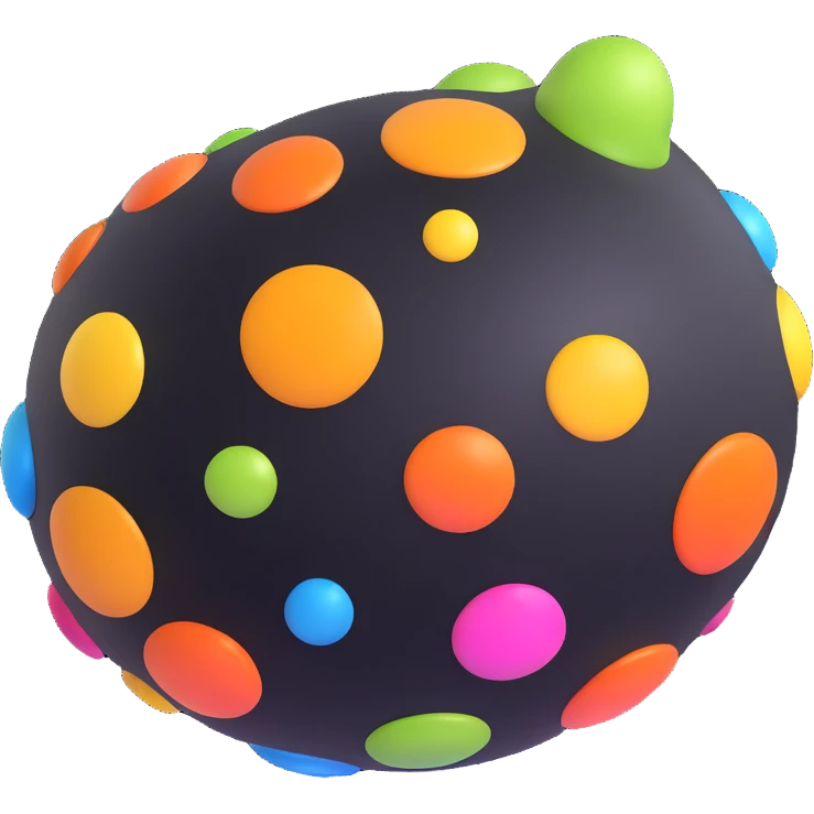 rounded shiny playful celular emoji