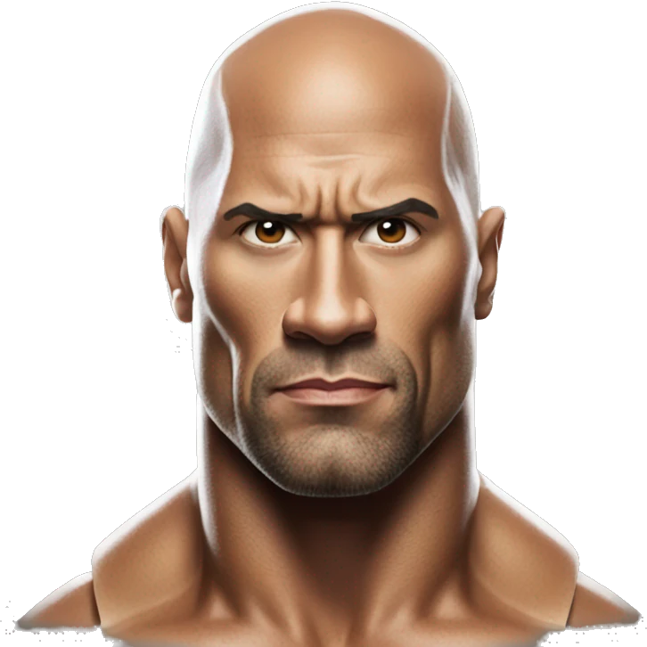 WWE The Rock Final Boss emoji