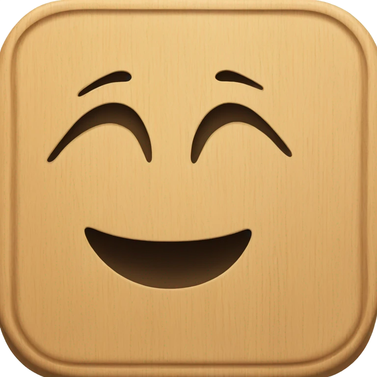 Wooden Cutting Board emoji