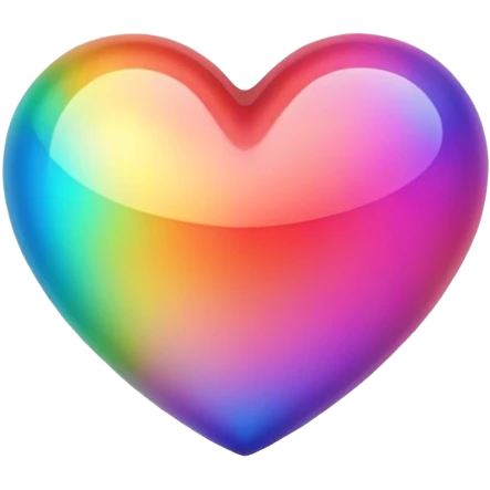 Buntes Herz emoji