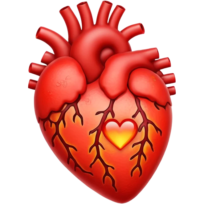 heart with blister emoji