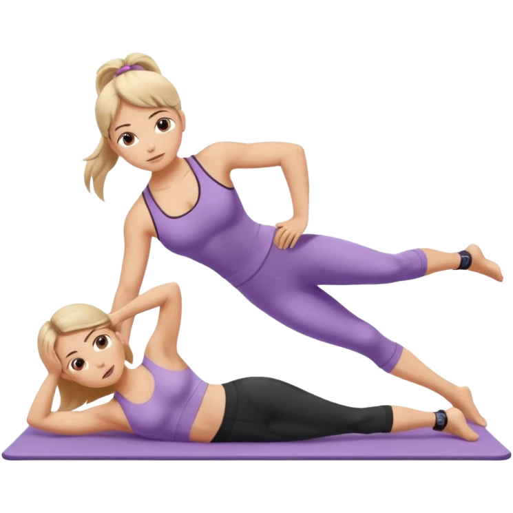 pilates girl emoji