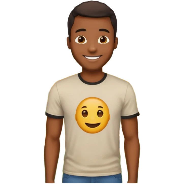 black guy in fields emoji emoji