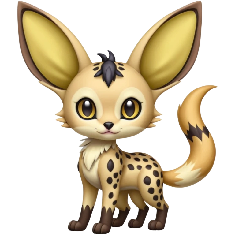 Big-eared Batty Meloetta-Serval-Cresselia-Palkia-Stitch-Fakémon-creature-hybrid emoji