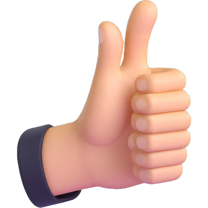 thumbs up emoji